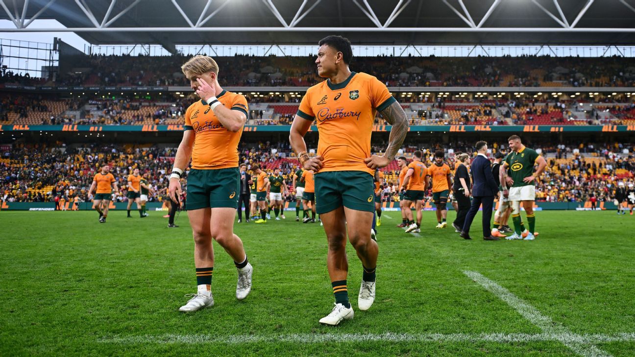 Wallabies now know 'the benchmark' and they are a long way from it
