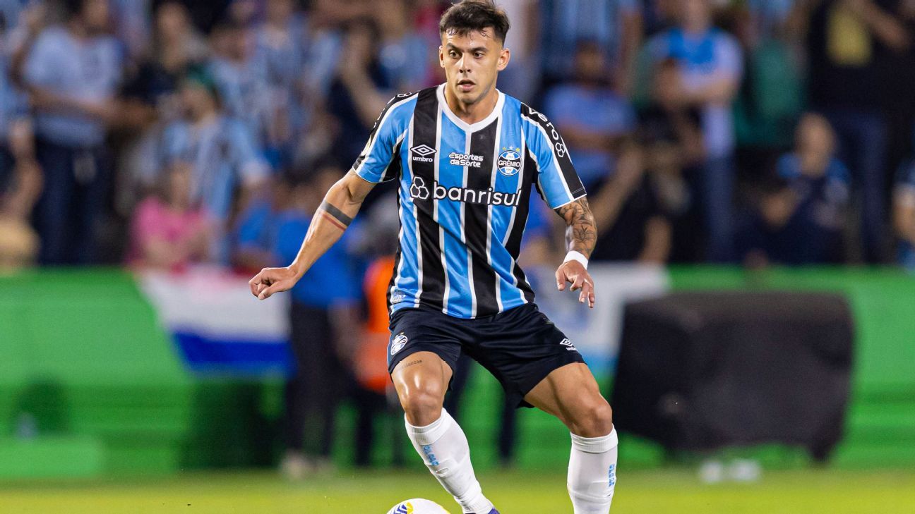 Grêmio negocia empréstimo de Carballo para clube da Major League Soccer