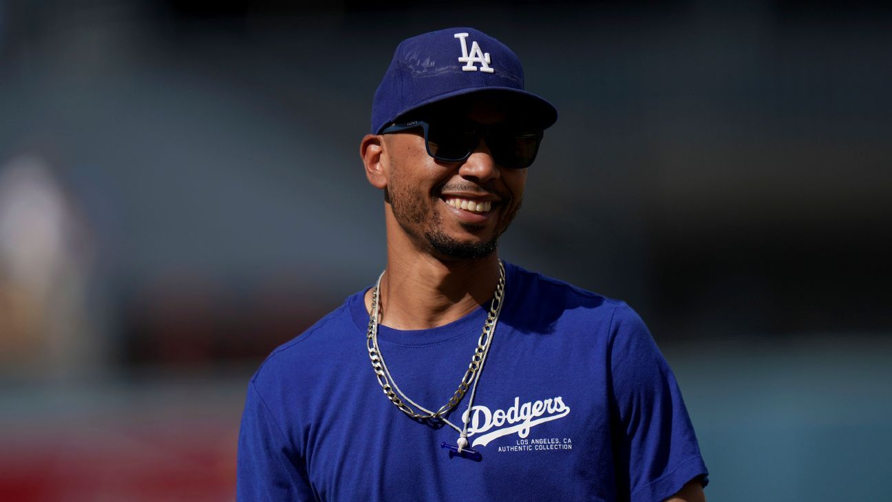 Dodgers star Betts hits 2-run home run in return