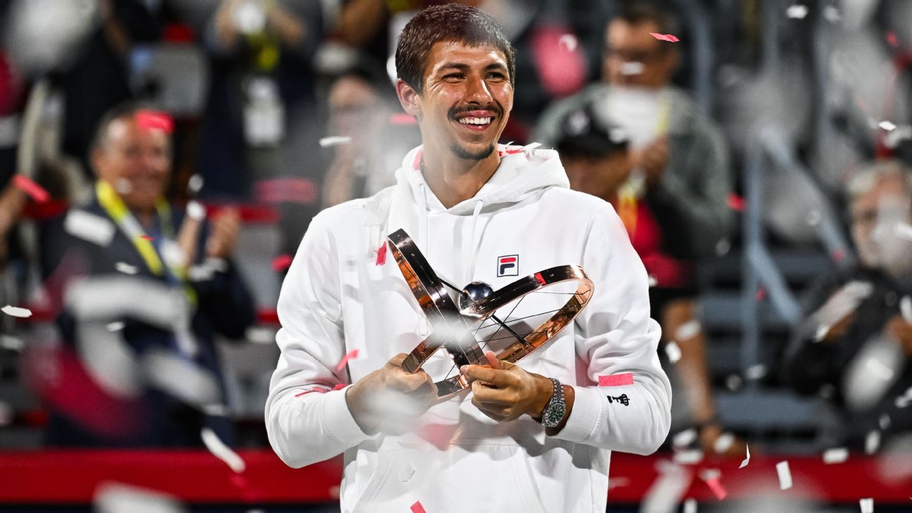 Alexei Popyrin beats Andrey Rublev and wins the National Bank Open