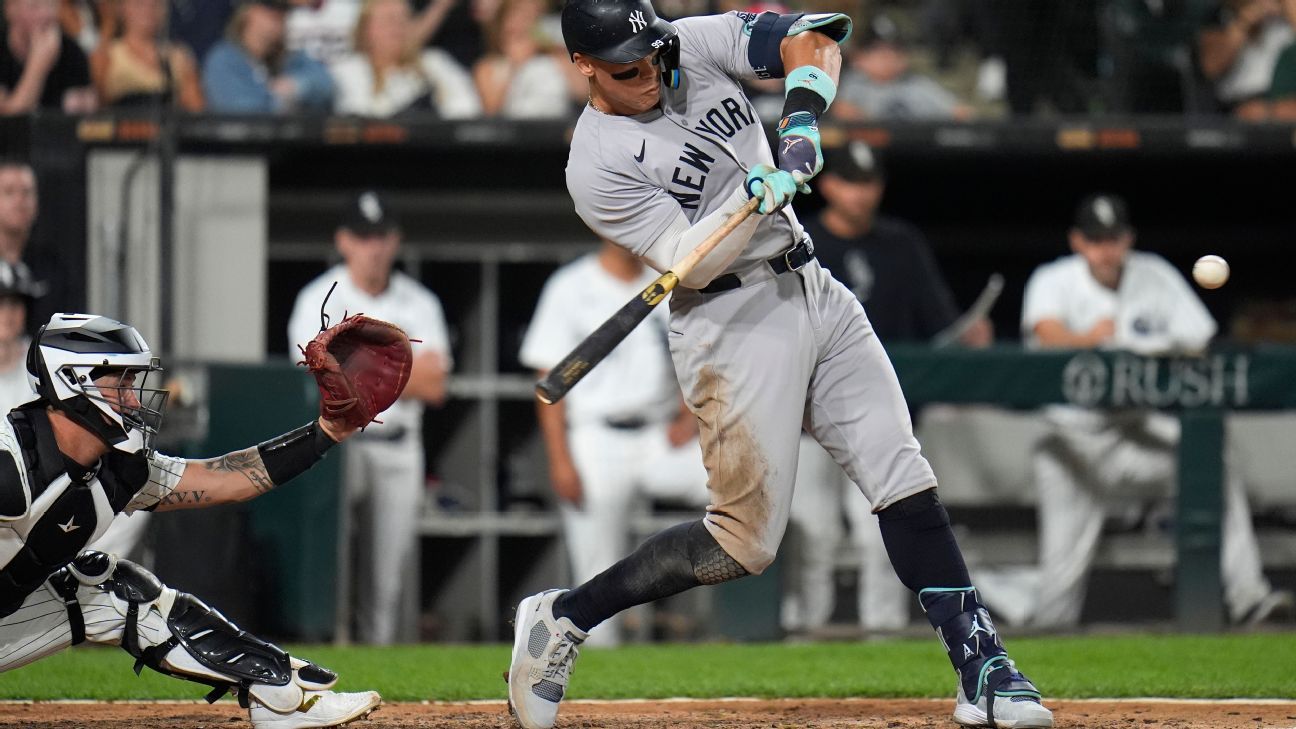 Yankees' Judge fastest to 300 career home runs
