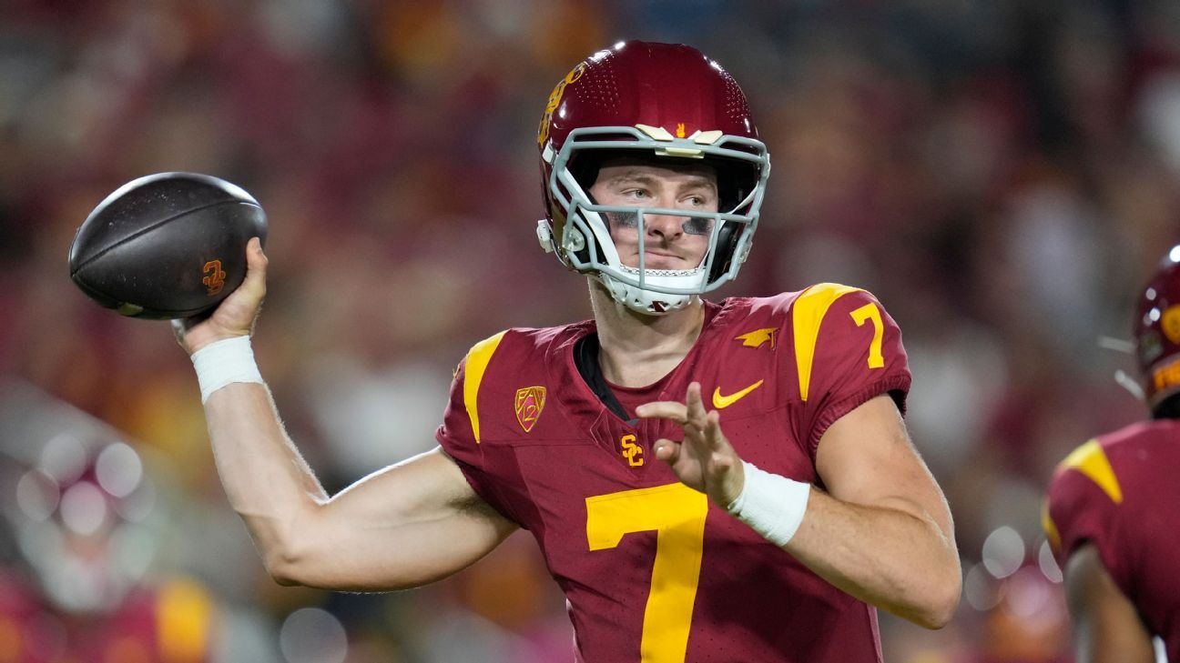 USC names Williams' backup Moss starting QB