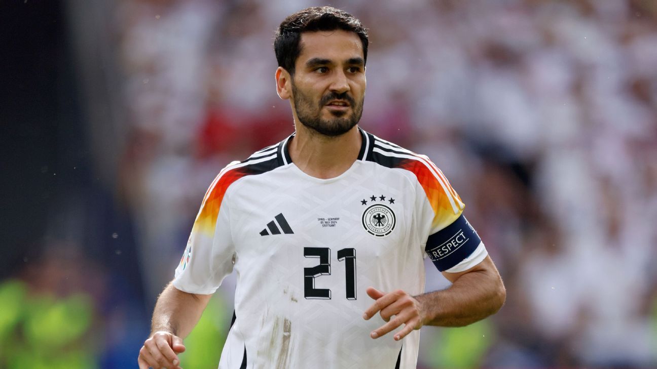 Gündogan retires from Germany duty with 82 caps