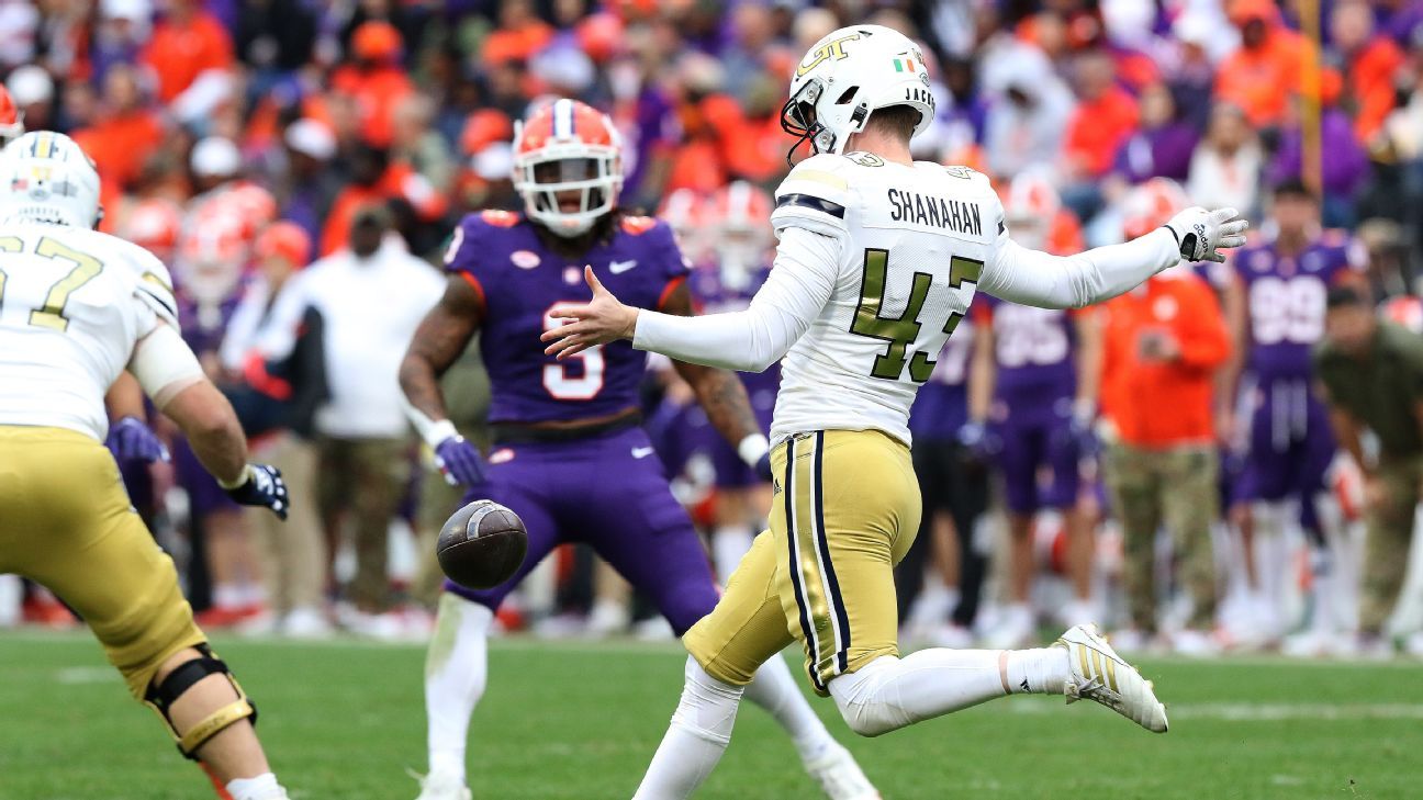 Georgia Tech is playing a game an ocean away, but David Shanahan is punting for a home crowd