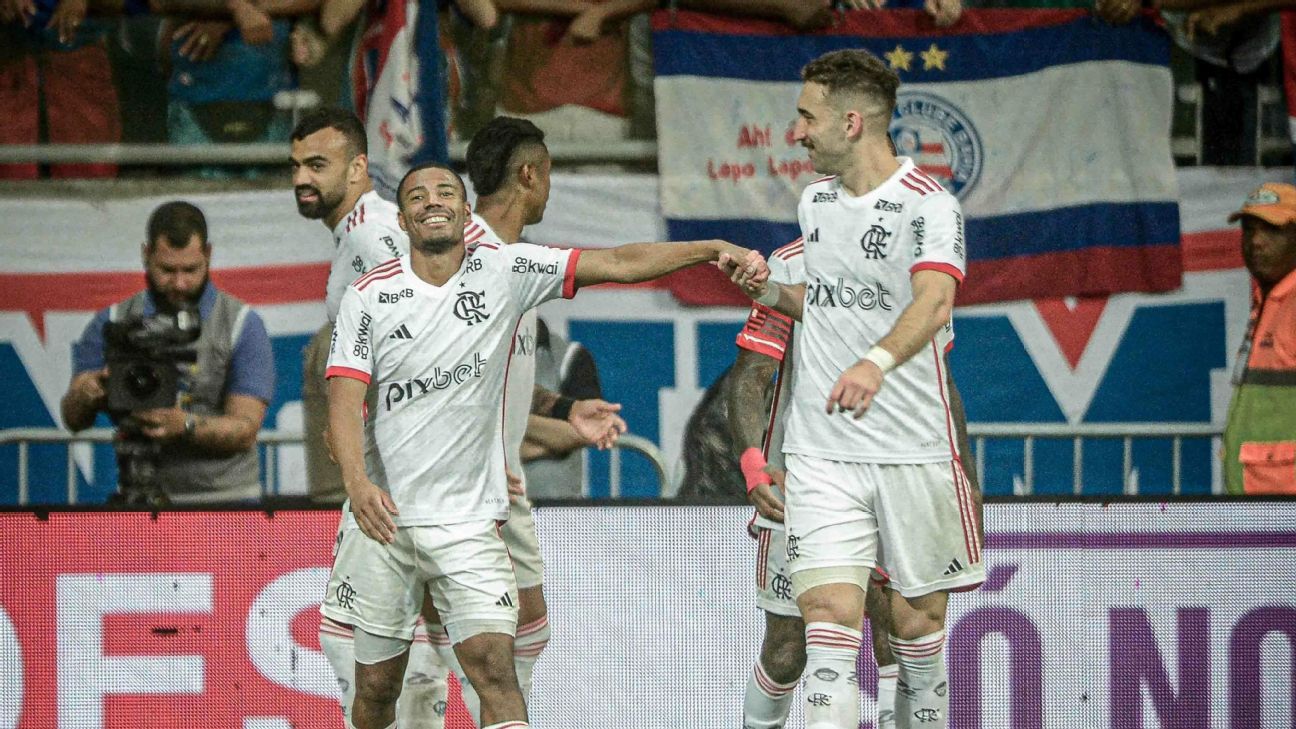 Flamengo abre vantagem sobre Bahia na Copa do Brasil com Bruno Henrique