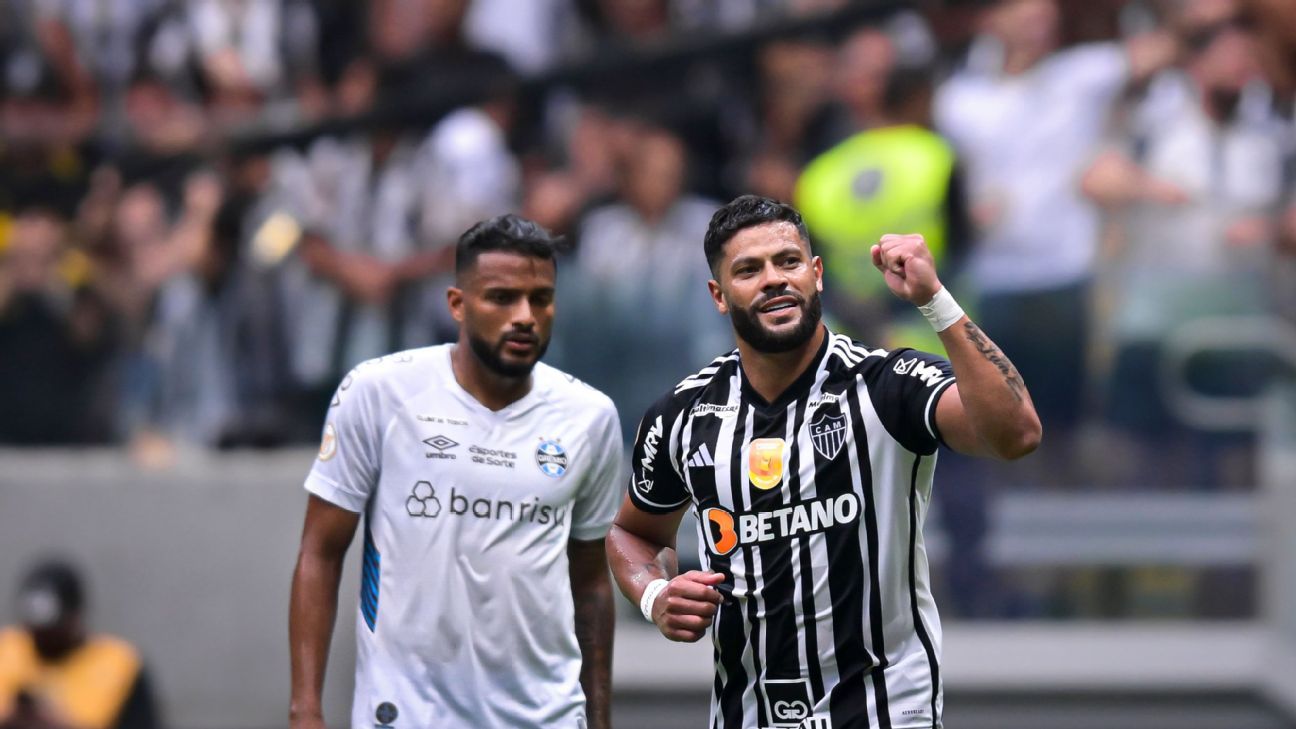 Grêmio x Atlético-MG: transmissão, horário, palpites e prováveis escalações do Brasileirão.