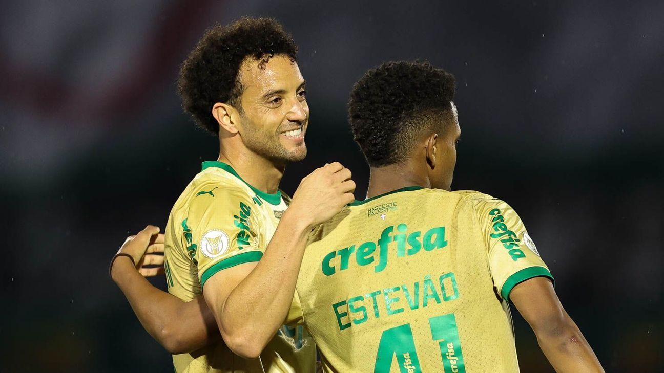 Felipe Anderson elogia estratégia do Palmeiras e compara Estevão a Neymar