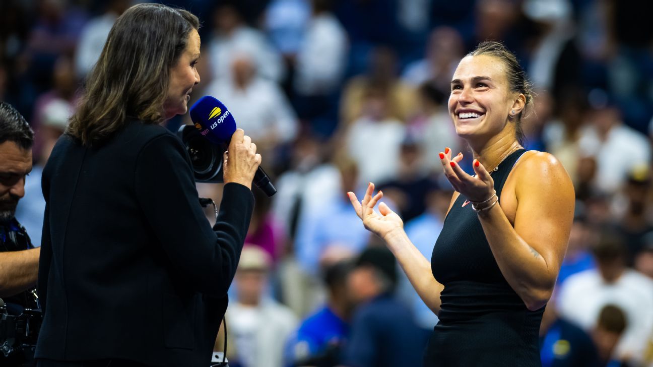 ‘Drinks on me!’: Sabalenka tries to sway NY crowd