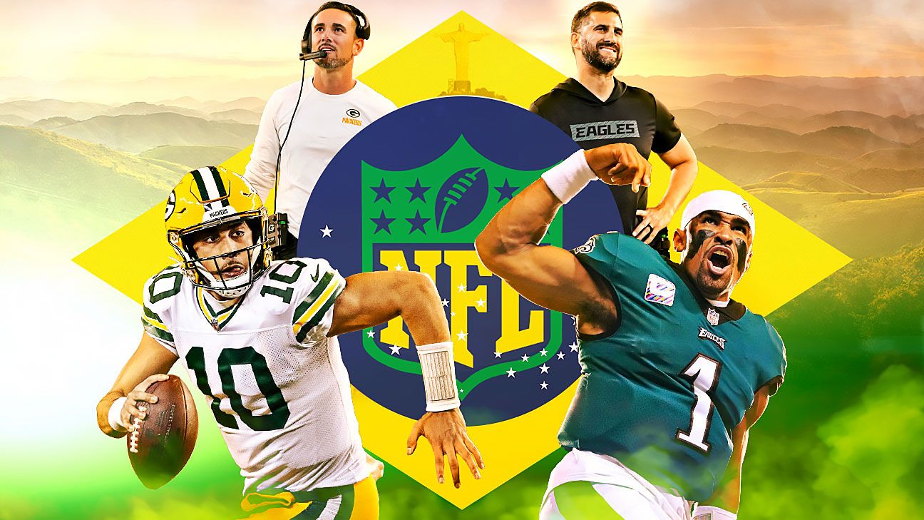 Why it was no small feat to send the Packers and Eagles to Brazil