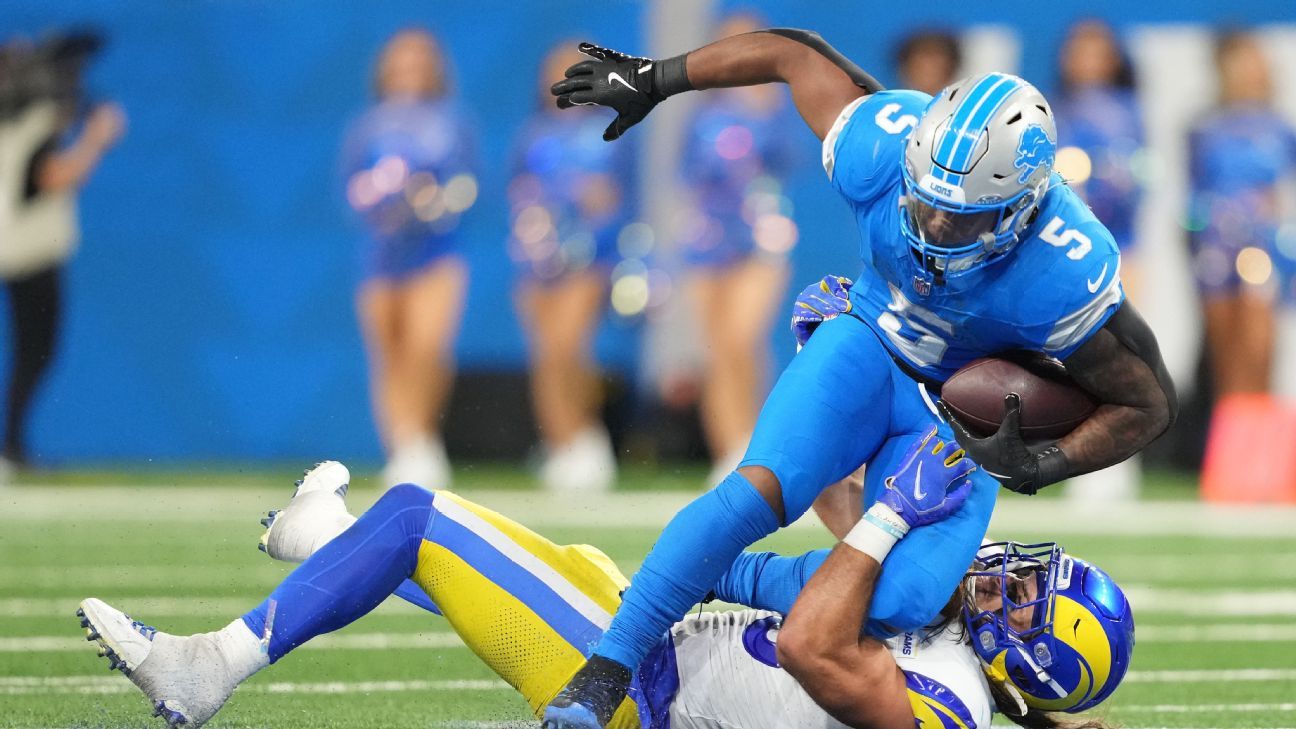 Source – Lions extend David Montgomery to a two-year,  million contract