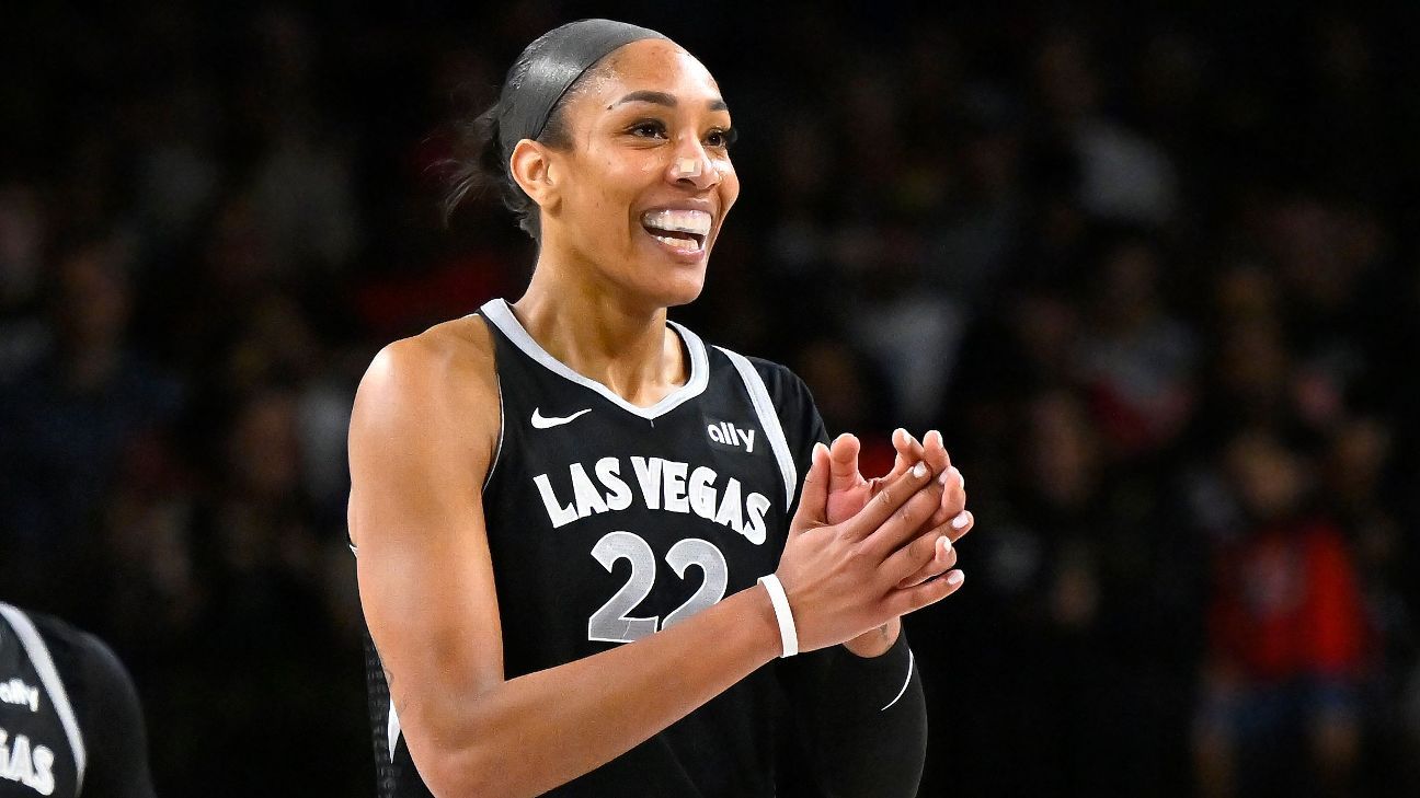 Aces' A'ja Wilson breaks WNBA single-season scoring record - ESPN