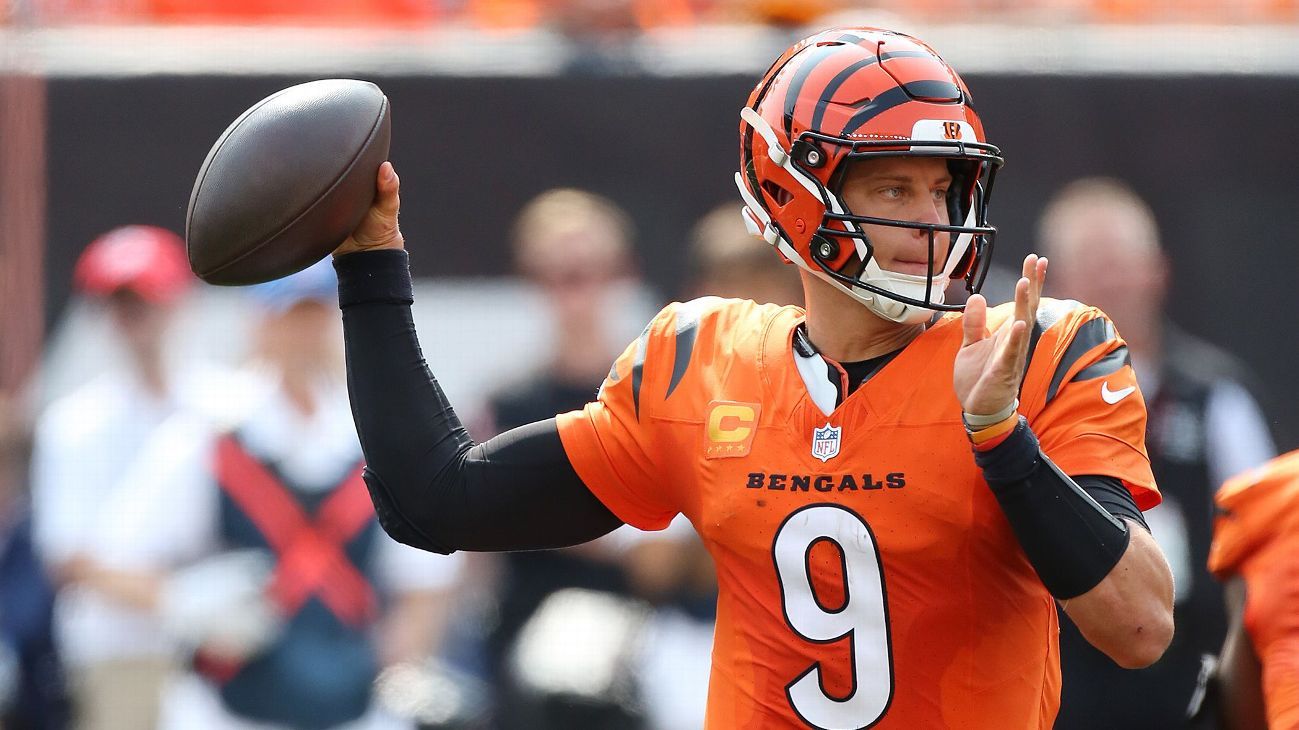 Joe Burrow of the Bengals: Wrist “absolutely does not affect” throws