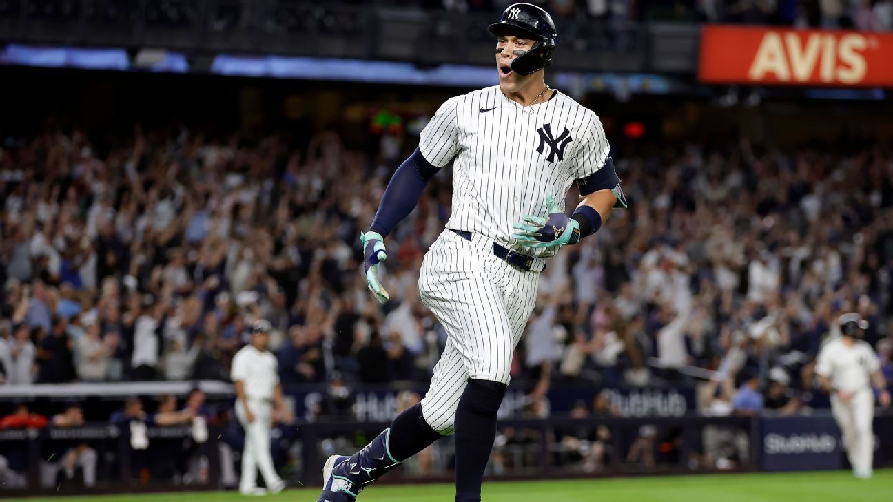 Judge clubs grand slam for 52nd HR, halts drought