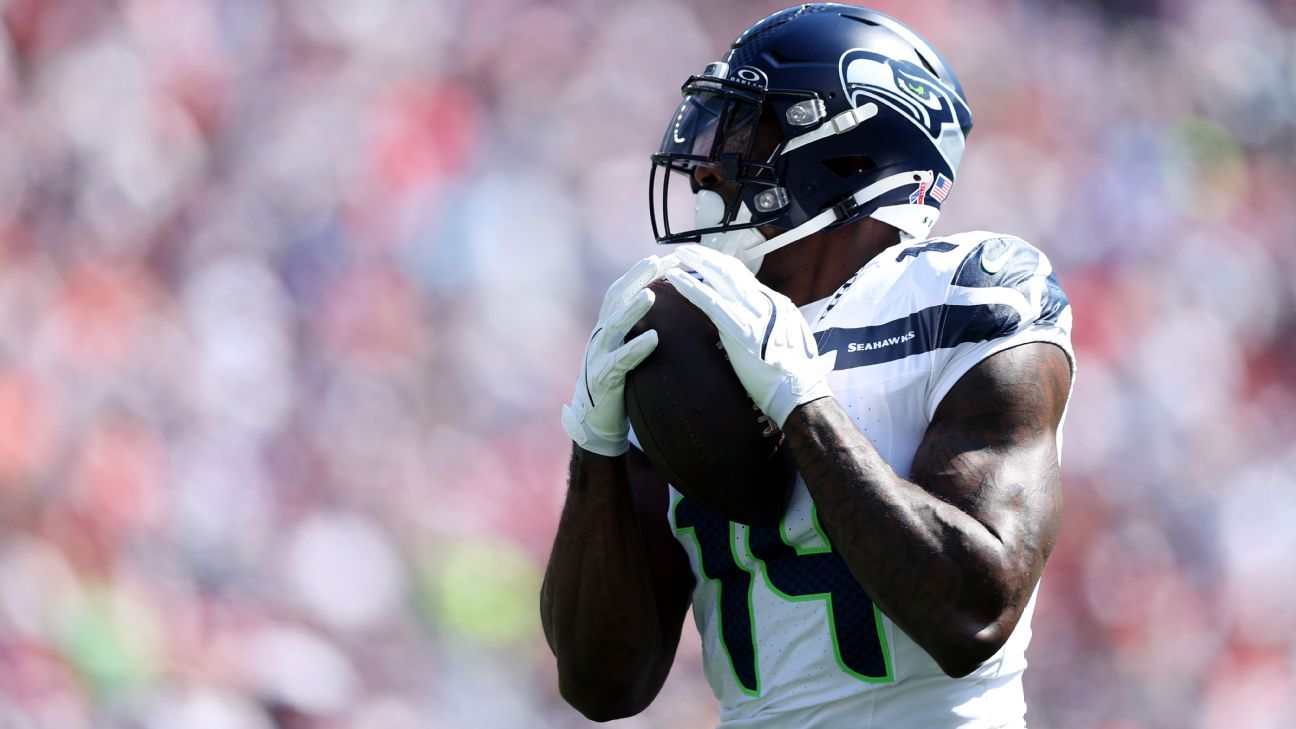 Seahawks’ DK Metcalf scores 56-yard touchdown against Patriots