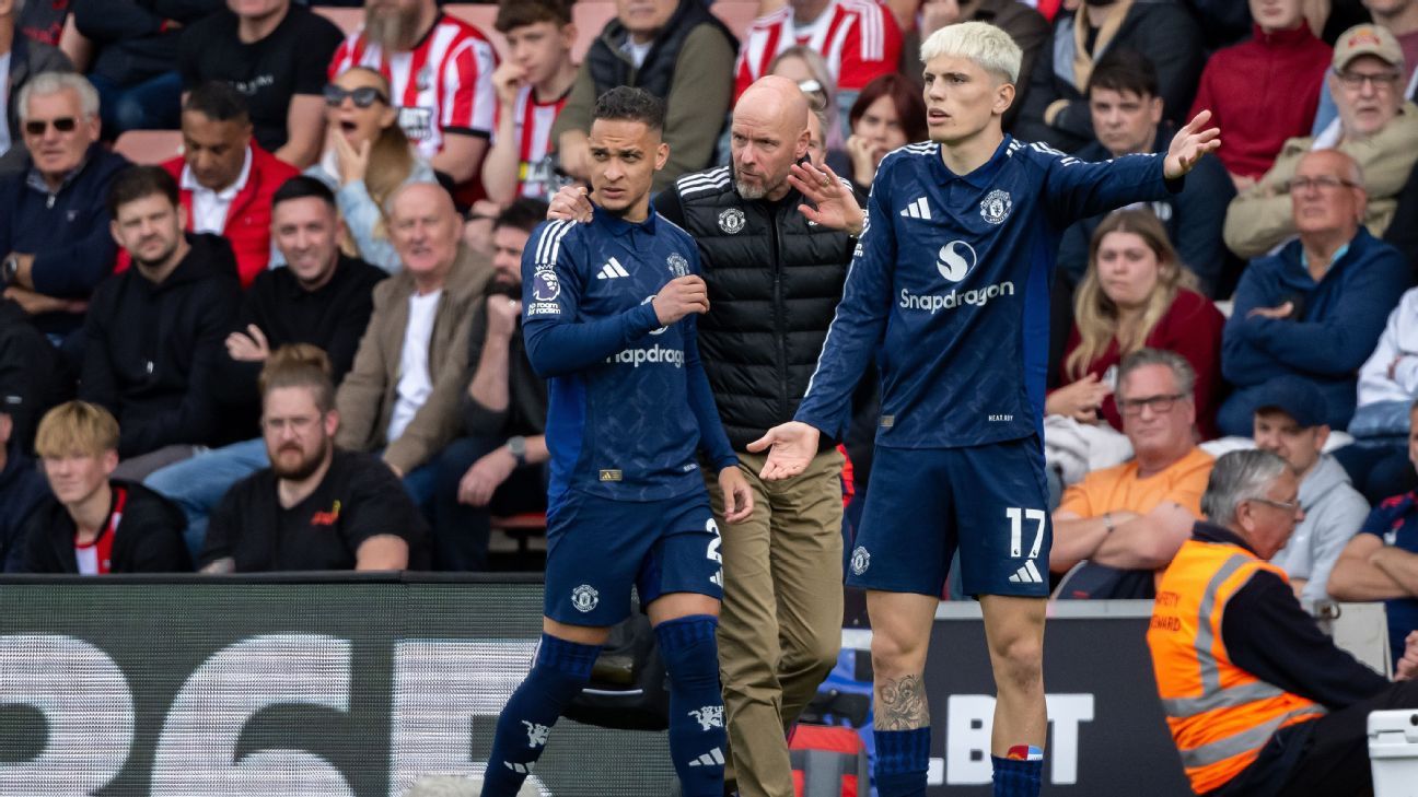 Ten Hag: Antony must earn right to play for United