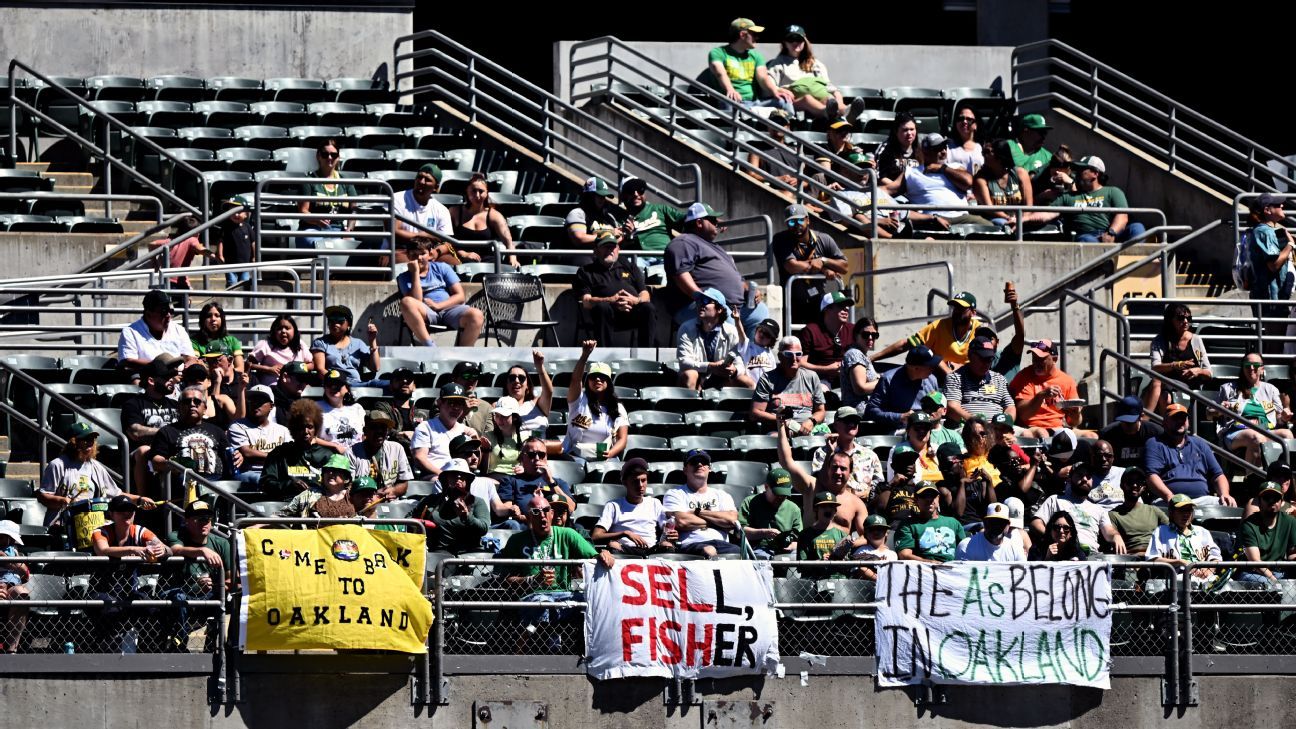 A's begin final Oakland homestand, hope sendoff 'done the right way' - ESPN