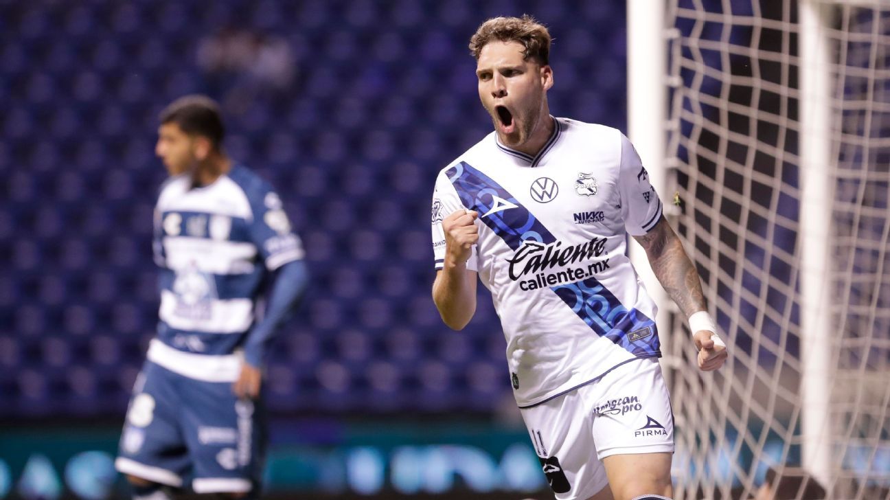 Emiliano G mez Marc Sus Primeros Dos Goles Con Puebla En El F tbol emiliano-g-mez-marc-sus-primeros-dos-goles-con-puebla-en-el-f-tbol