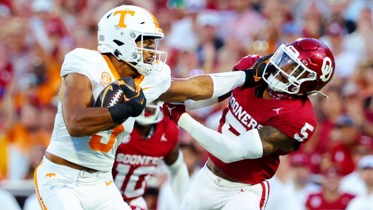 Vols up to 5, Mizzou falls ahead of UGA-Bama tilt