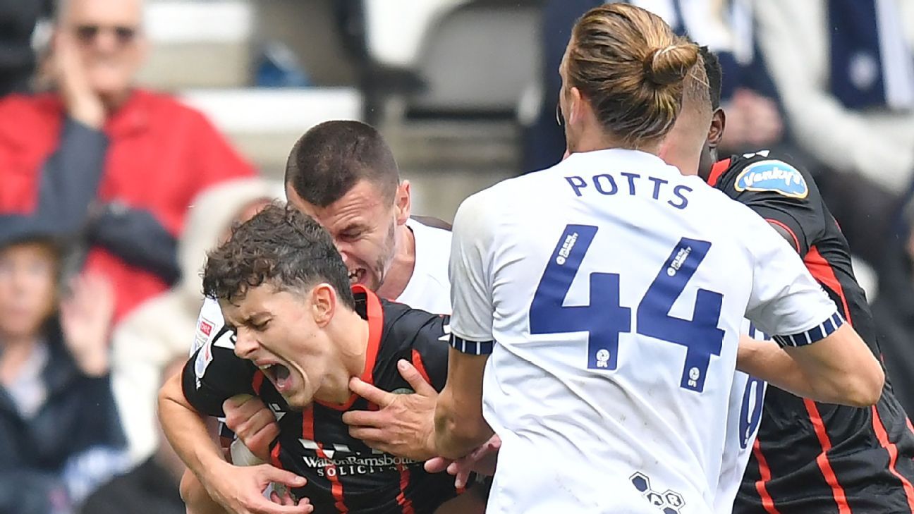 FA investigate biting incident at Preston, Blackburn - source - ESPN