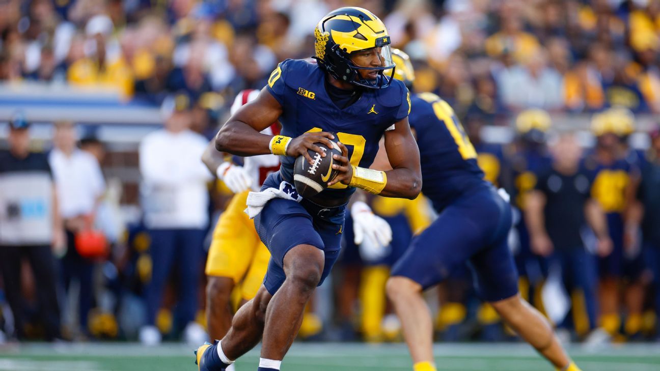 Michigan QB Orji says he's off to transfer portal