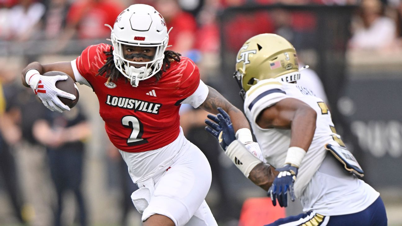 Louisville WR Thompson (knee) out for season