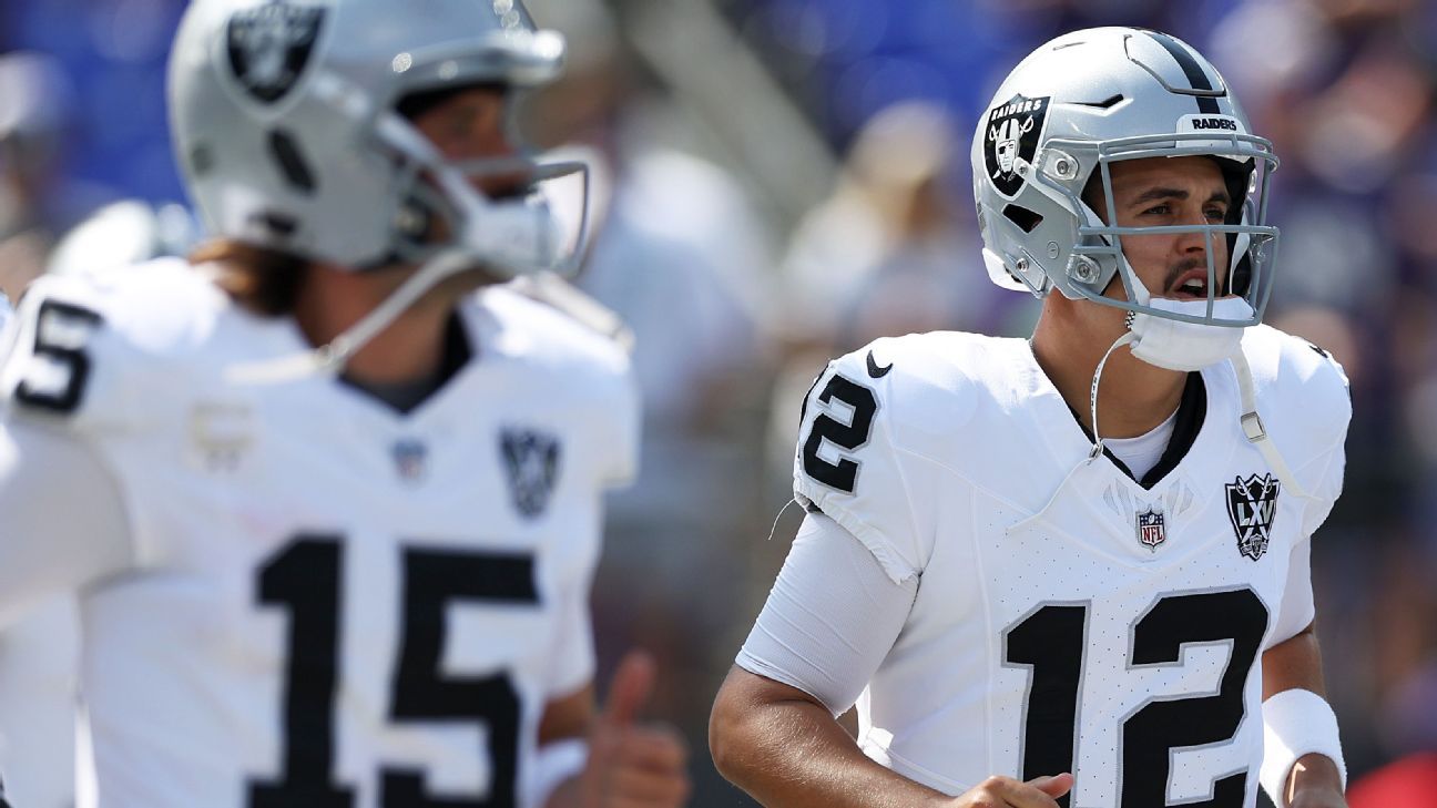 Las Vegas Raiders still pondering a quarterback change - ESPN