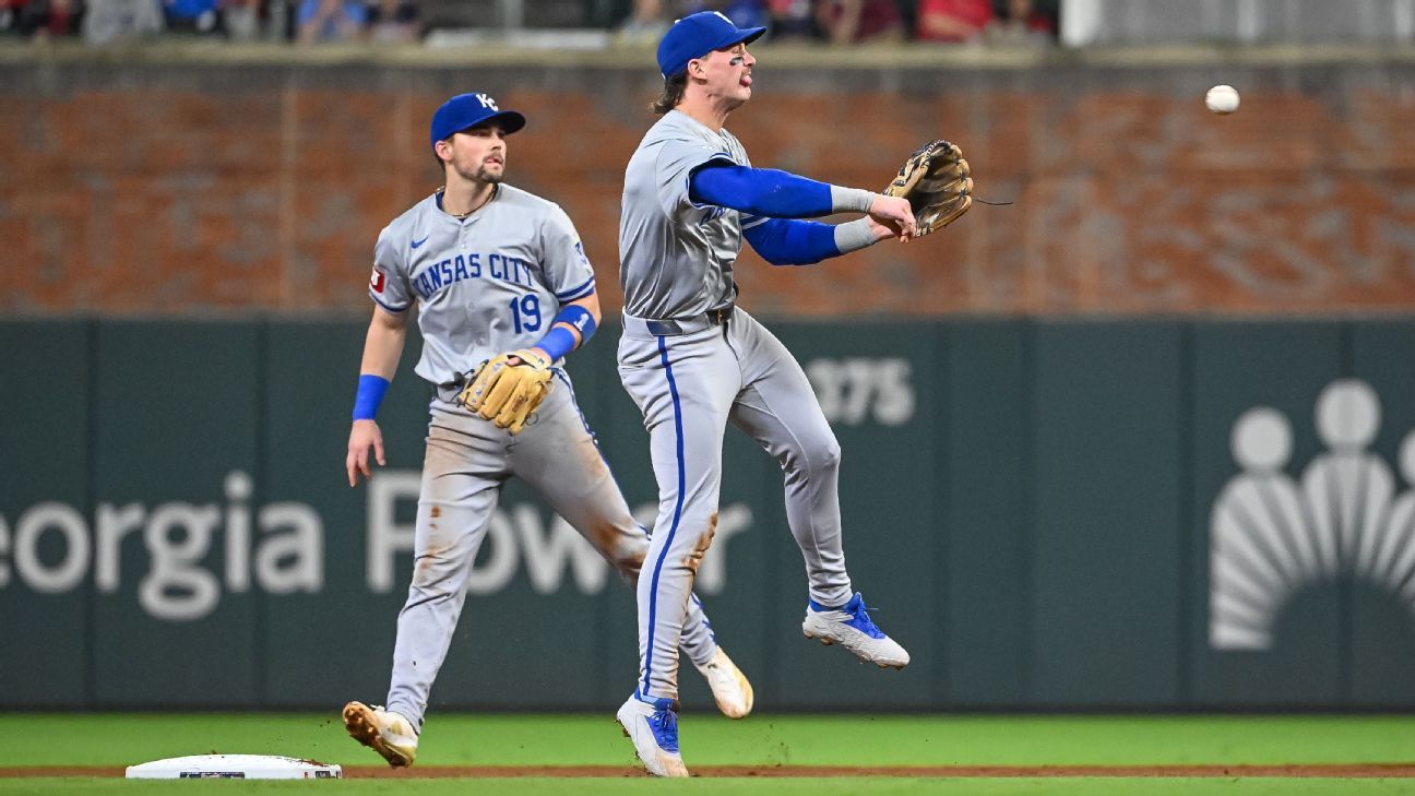 The Royals get an AL wild card and are in the playoffs for the first time since 2015