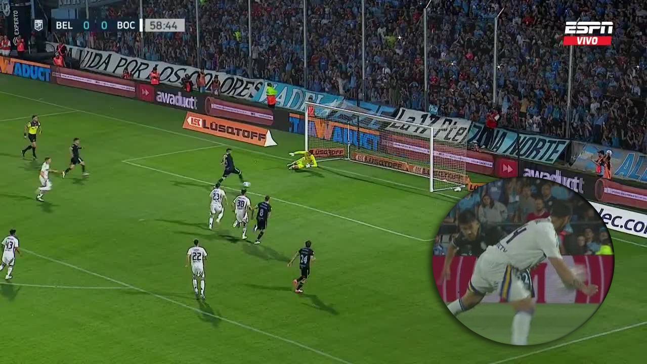 Video: Berri para il rigore, ma Yara lo trasforma per il Belgrano contro il Boca sulla ribattuta