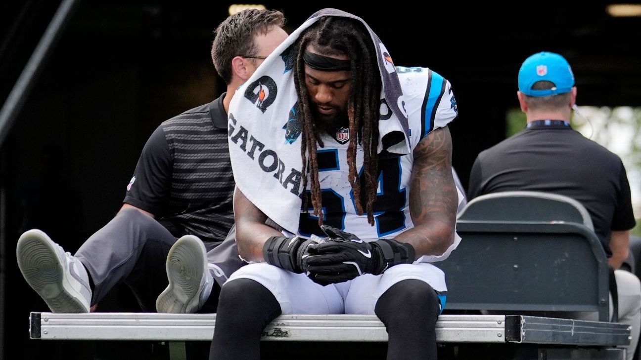 Panthers LB Shaq Thompson has a season-ending injury