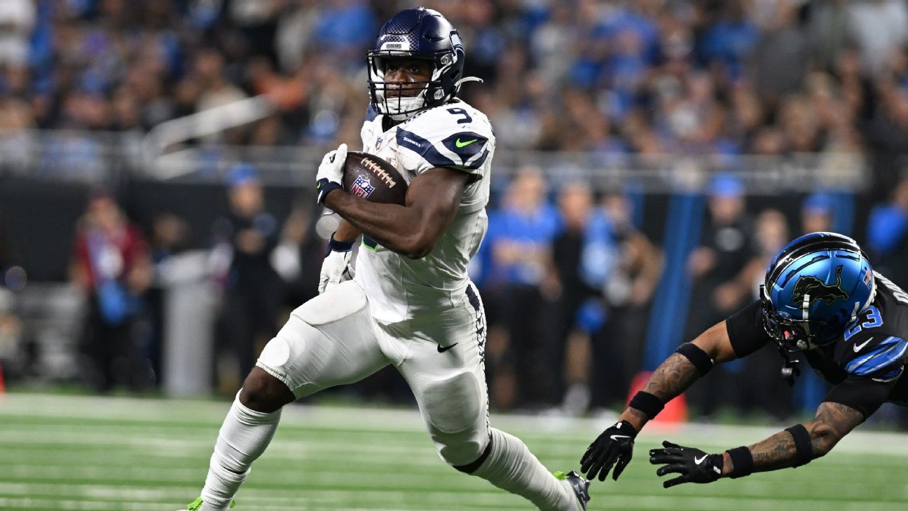 The Seahawks plan to lean more heavily on Kenneth Walker III