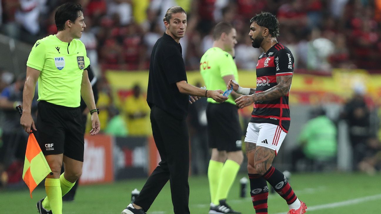 Gabigol expressa saudade de jogar pelo Flamengo e destaca evolução com Filipe Luís