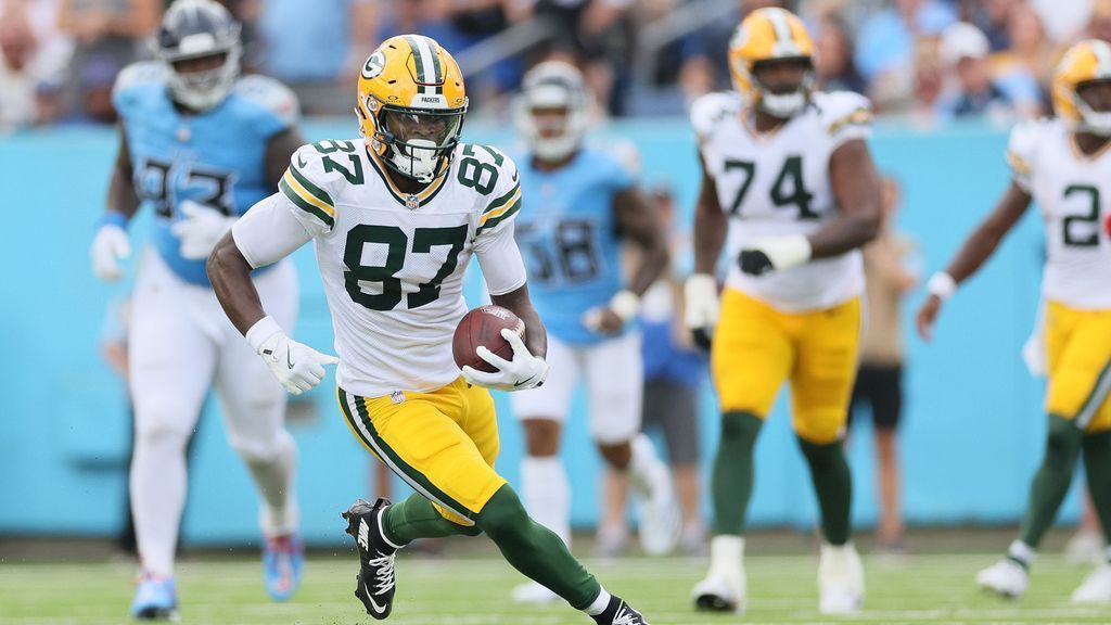 The Packers suspend Romeo Doubs for one game for missing practice