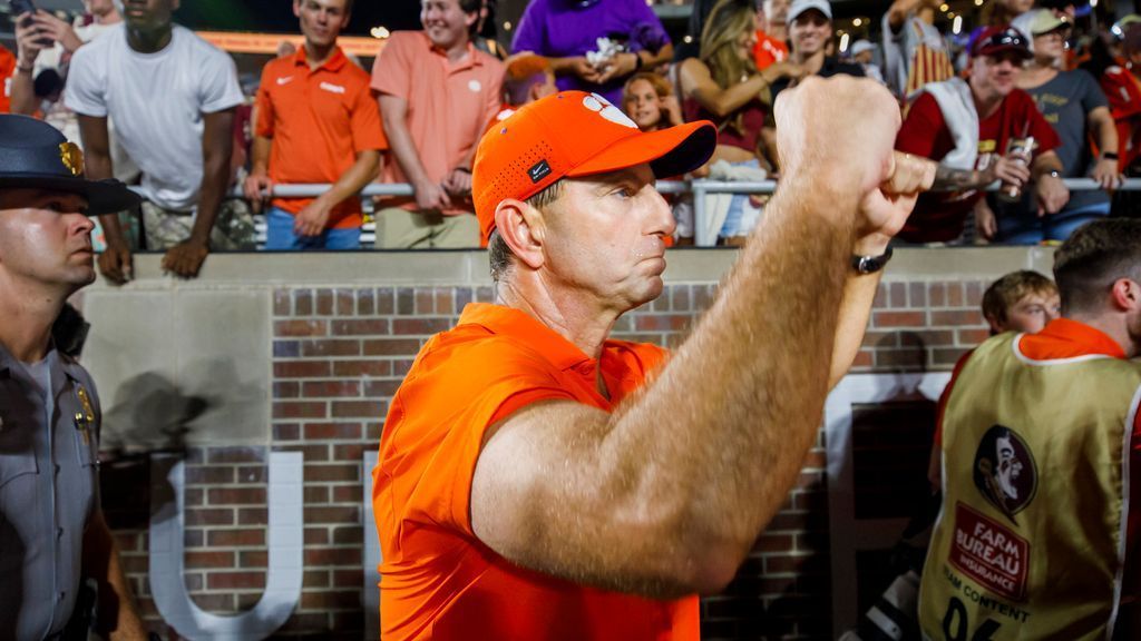 Clemson's win at FSU propels Dabo past Bowden