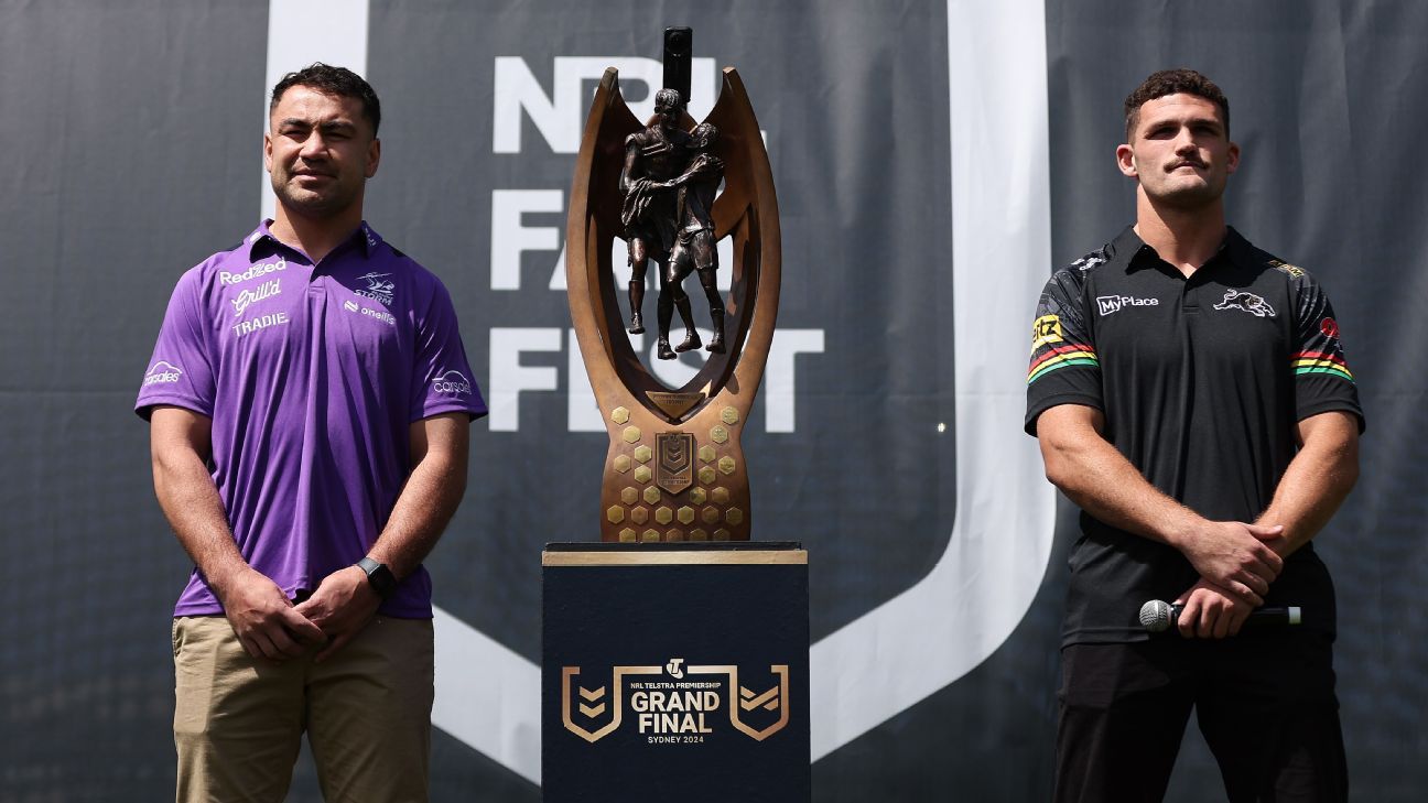 LIVE NRL Grand Final Day Melbourne Storm vs. Penrith Panthers ESPN