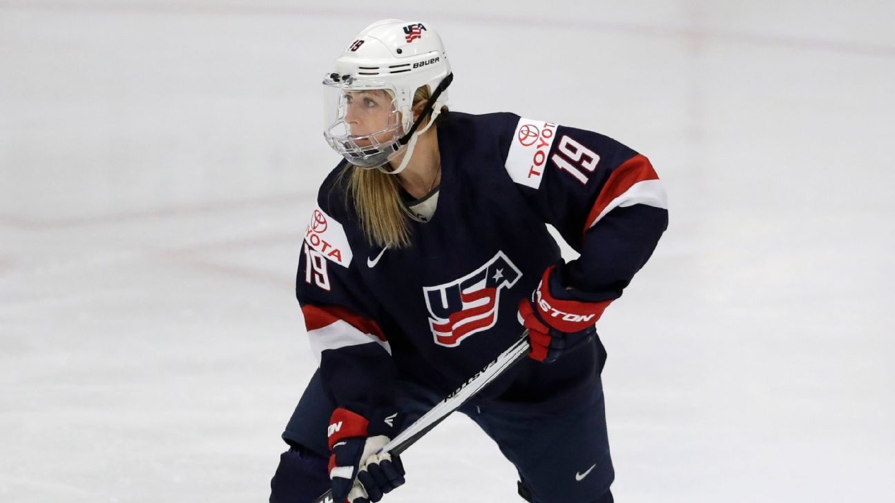 U.S. hockey Olympian Marvin retires at age 37