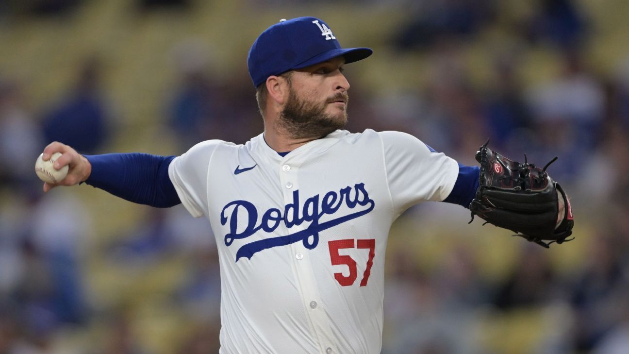 Ryan Brasier to start bullpen game as Dodgers face elimination ESPN