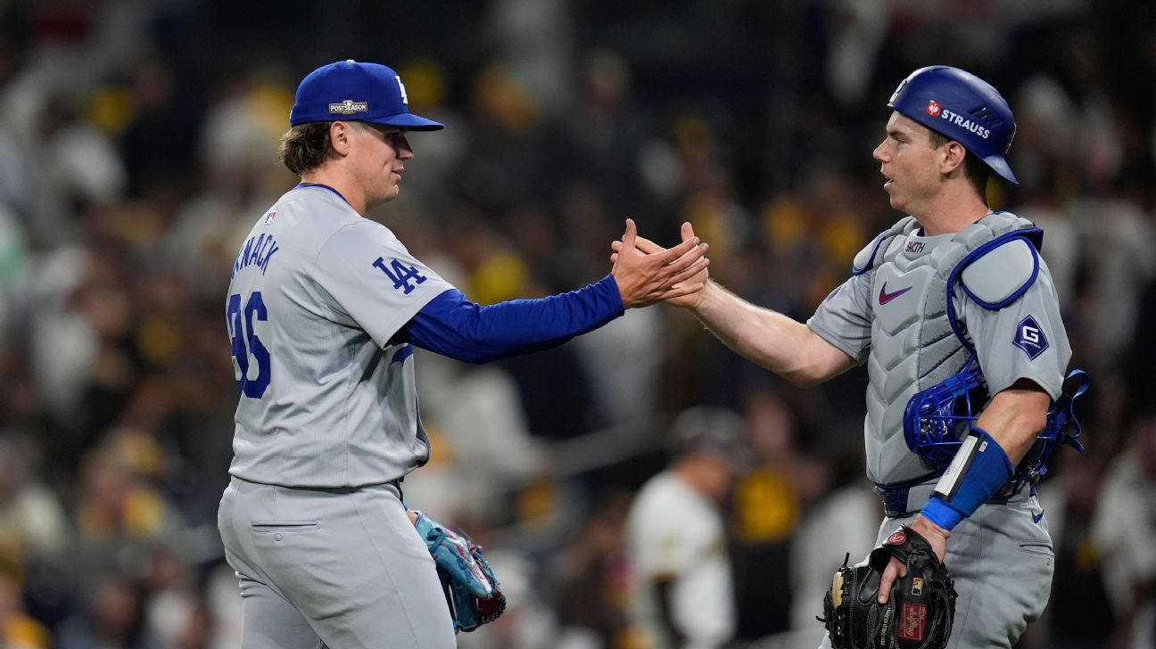 Dodgers force G5 behind historic bullpen shutout