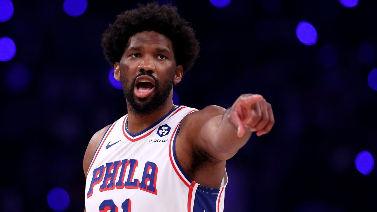 Por que 'ausências' de Embiid já incomodam outro astro dos 76ers e o que assistir no Disney+