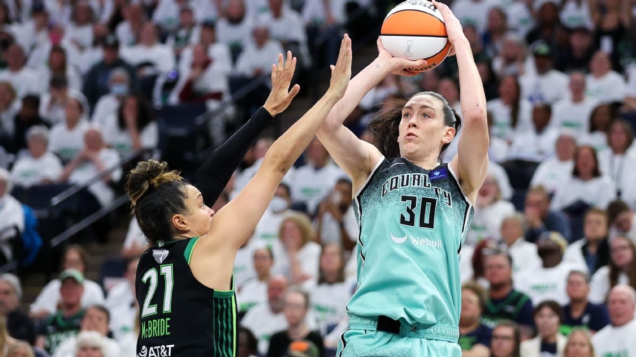 Breanna Stewart brings Liberty to the brink of its first WNBA title