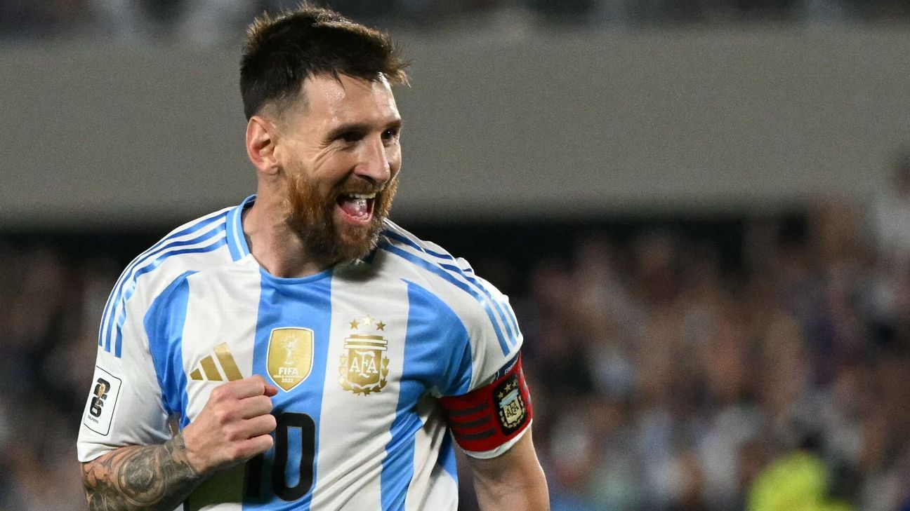 Scaloni: Club minutes rule doesn't apply to Messi