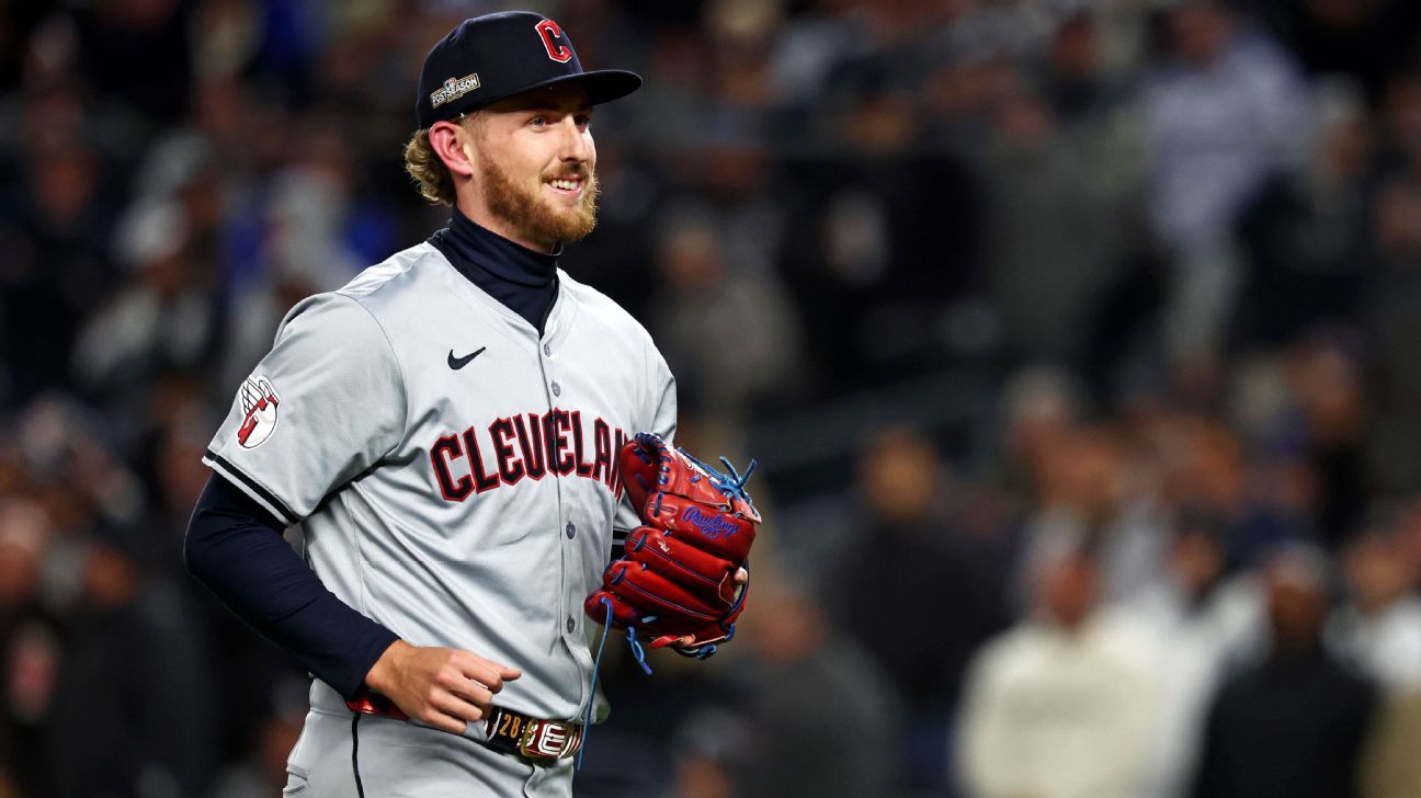 Tanner Bibee of the Guardians and Carlos Rodon of the Yanks start ALCS Game 5