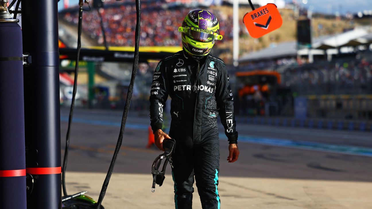 Hamilton out of Q1 in Austin, qualifies 19th Auto Recent