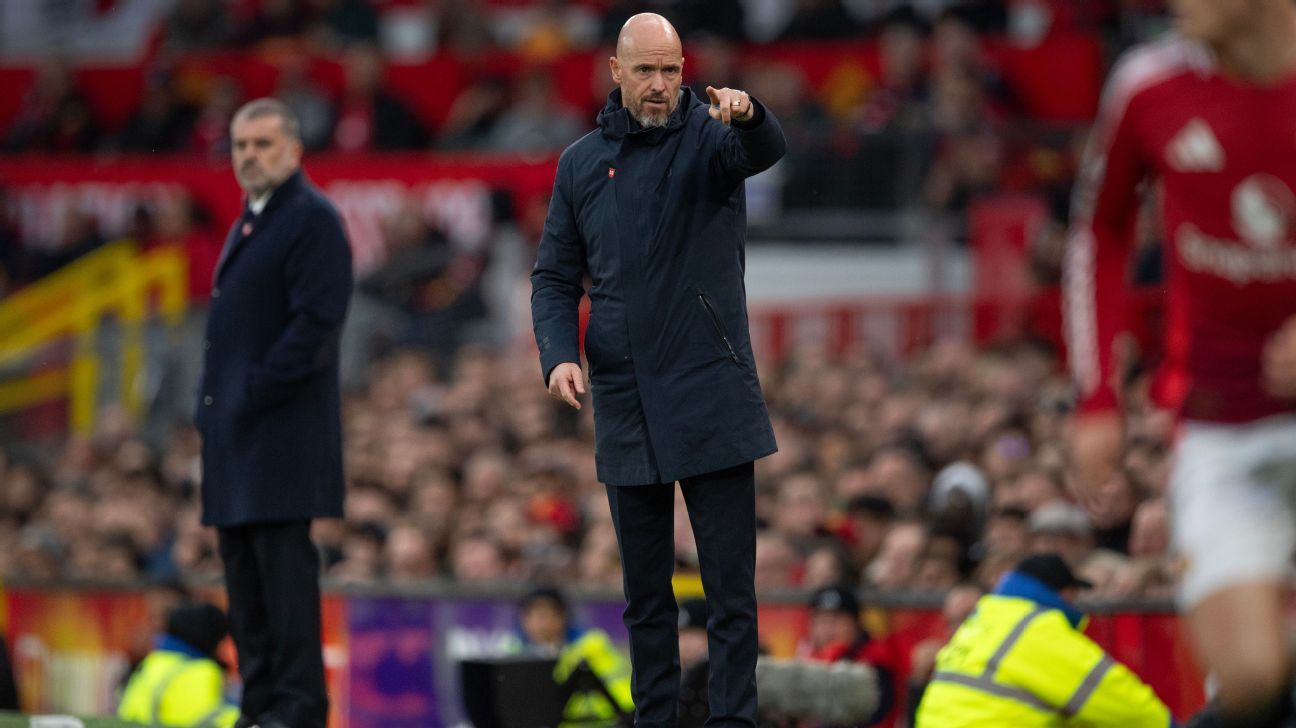 Erik ten Hag de Man United: “Je nie, ignore” la défaite 3-0 des Spurs