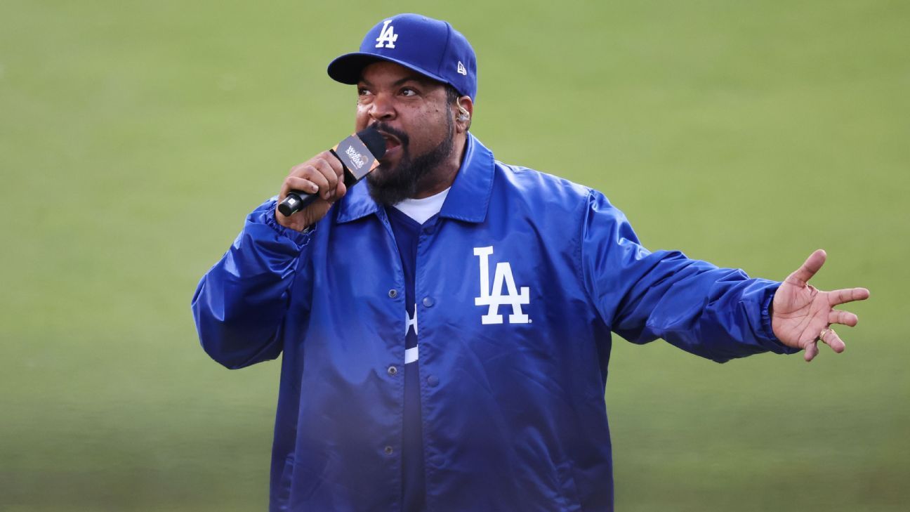 Ice Cube and Jon Hamm lead the field in World Series Game 2