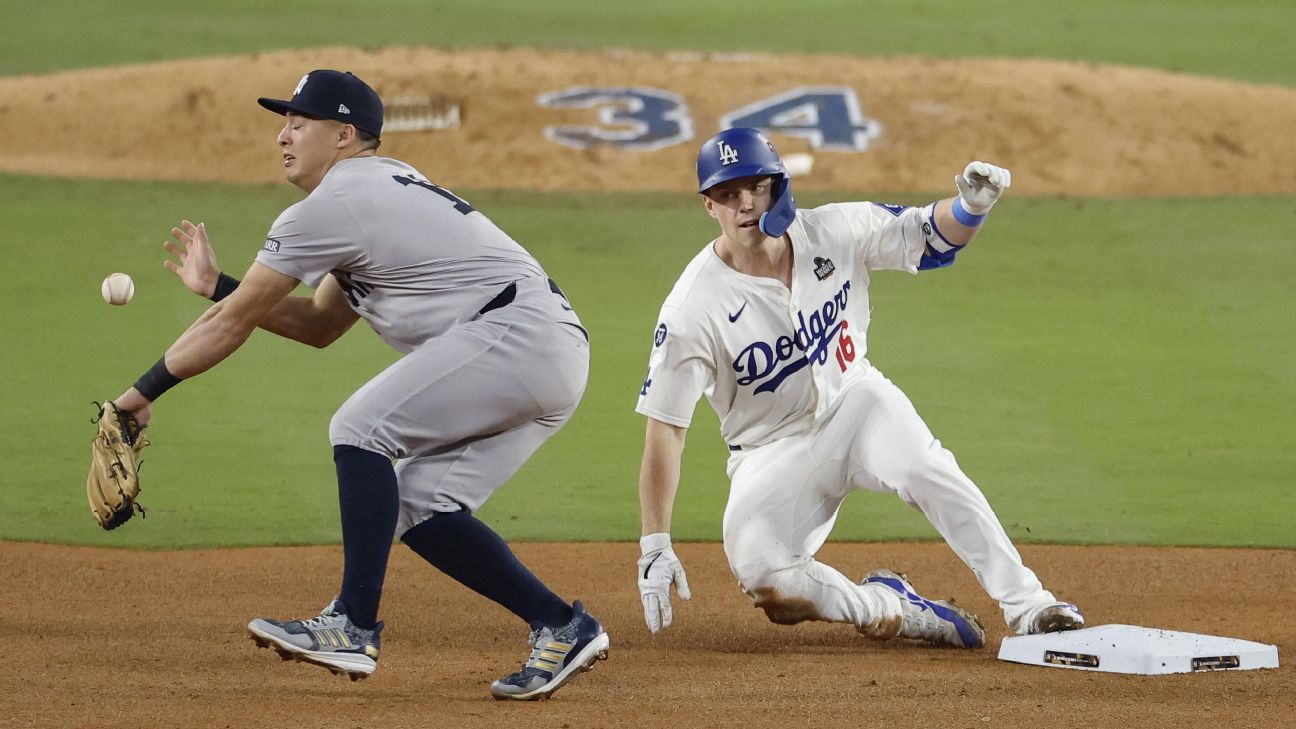 Dodgers y Yankees anticipan una Serie Mundial larga ESPN