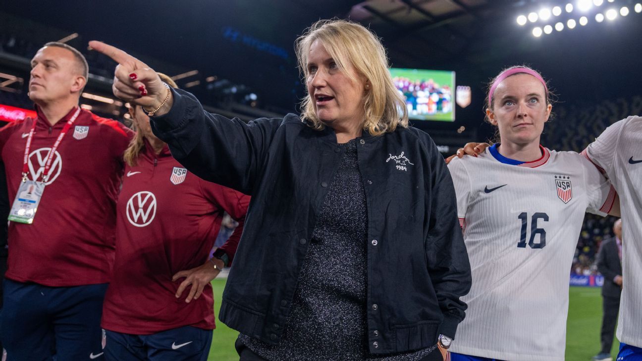 Emma Hayes' USWNT rebuild is just getting started