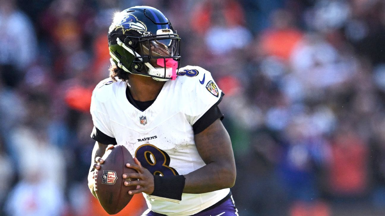 Lamar Jackson asegura que "100" jugará con Ravens ante Broncos ESPN
