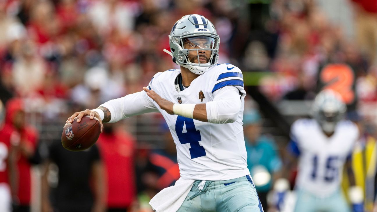 Dak Prescott’s scramble leads to a wild Rico Dowdle touchdown for the Cowboys