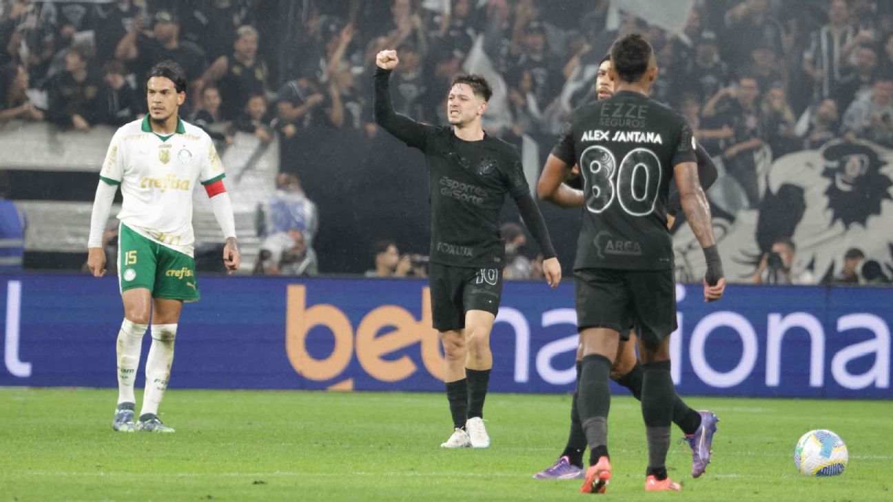 Corinthians Brilha e Vence Palmeiras, Se Afastando do Z-4 com Atuação de Garro