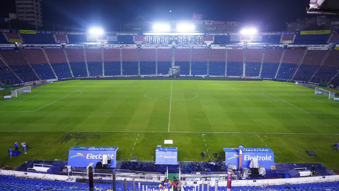 Estadio Ciudad de los Deportes reabrira; Cruz Azul plays on Saturday